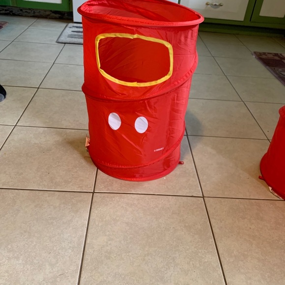 Mickey Mouse Frisbee Disc Golf With 2 Pop Up Cans And 4 Soft Frisbees Kids Game - Picture 7 of 11